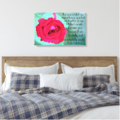 Toile Un verset biblique Psaumes terriblement et merveil (Insitu(Chambre))