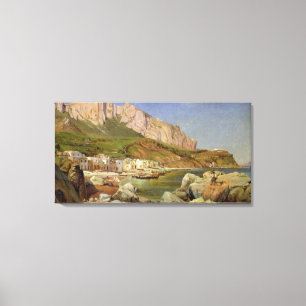 Toile Un village de pêcheurs à Capri