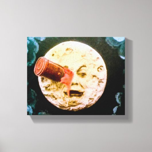 Toile Un voyage sur la Lune (Recto)