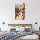Toile Uncompahgre Gorge et Million Dollard Highway (Insitu(Chambre))