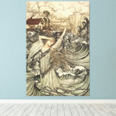 Toile Undine par Arthur Rackham (Insitu (Plancher de Bois))