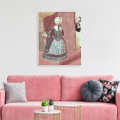 Toile Une actrice au rôle de Rosine (Insitu(Salon))