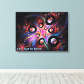 Toile Une affaire Toroïde (Insitu (Plancher de Bois))