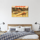 Toile Une affiche théâtrale secrète (Insitu(Chambre))