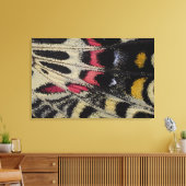 Toile Une aile sous les yeux gros plan Bhoutanitis mansf (Insitu(Salon))