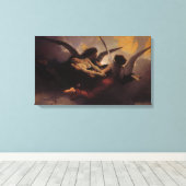 Toile Une âme portée au ciel par Bouguereau (Insitu (Plancher de Bois))