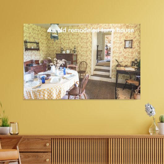 Toile Une ancienne ferme rénovée (Insitu(Salon))