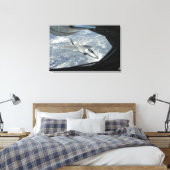 Toile Une banque F-22 Raptor loin d'un KC-135 (Insitu(Chambre))