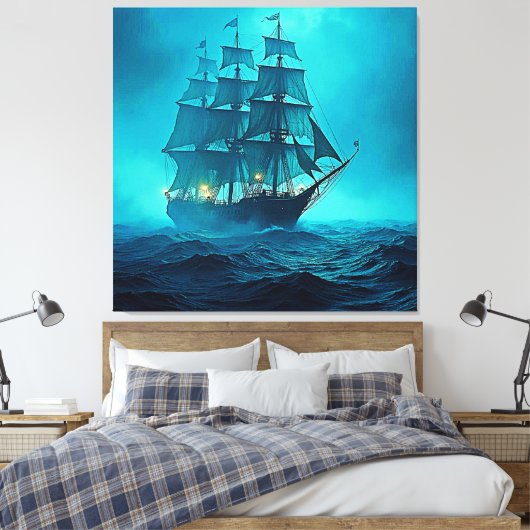Toile Une beauté impressionnante Ocean Voyage Design (Insitu(Chambre))