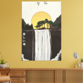 Toile Une belle cascade (Insitu(Salon))