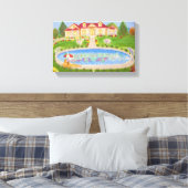 Toile Une belle maison de campagne (Insitu(Chambre))