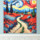 Toile Une belle prairie (Insitu (Plancher de Bois))