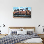 Toile Une cage d'ours et l'habitation dans un immense jo (Insitu(Chambre))