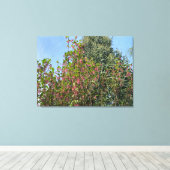Toile Une Californie en fleurs : Currant rose (Insitu (Plancher de Bois))