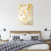 Toile Une carte générale (Insitu(Chambre))