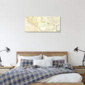 Toile Une Carte Précise De La Section Sud De L'Amérique (Insitu(Chambre))
