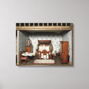 Toile Une chambre à coucher dans "Pleasure de Mme