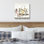 Toile Une chaussure, un sac et une paire de lunettes (Insitu(Chambre))