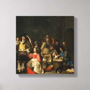 Toile Une compagnie de soldats