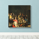 Toile Une compagnie de soldats (Insitu (Plancher de Bois))