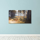Toile Une compensation dans les bois (Insitu (Plancher de Bois))