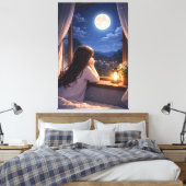 Toile Une Conversation Silencieuse avec le Ciel (Insitu(Chambre))