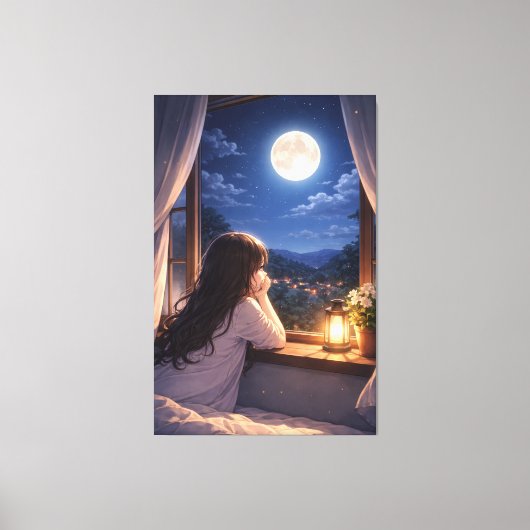 Toile Une Conversation Silencieuse avec le Ciel (Recto)