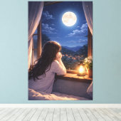 Toile Une Conversation Silencieuse avec le Ciel (Insitu (Plancher de Bois))