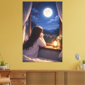 Toile Une Conversation Silencieuse avec le Ciel (Insitu(Salon))