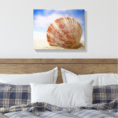 Toile Une Coquille Propulsée Dans Le Sable (Insitu(Chambre))