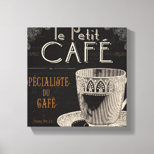 Toile Une coupe contemporaine de café