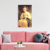 Toile Une couronne d'enfant par William Bouguereau (Insitu(Salon))
