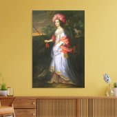 Toile Une dame en costume mascarade, vers 1679 (Insitu(Salon))