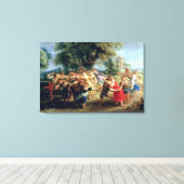 Toile Une danse paysanne, 1636-40 (Insitu (Plancher de Bois))