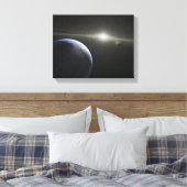 Toile Une énorme ceinture d'astéroïdes en orbite autour  (Insitu(Chambre))