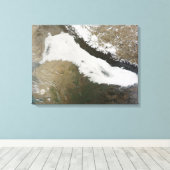 Toile Une épaisse rive de nuages bas (Insitu (Plancher de Bois))