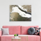 Toile Une épaisse rive de nuages bas (Insitu(Salon))
