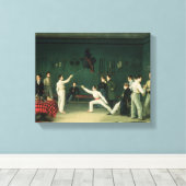 Toile Une escrime, 1827 (Insitu (Plancher de Bois))