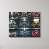 Toile Une étonnante compilation de graffitis d'art de ru (Recto)