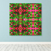Toile Une étude en rose et vert (Insitu (Plancher de Bois))