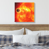 Toile Une exoplanète géante du gaz (Insitu(Chambre))