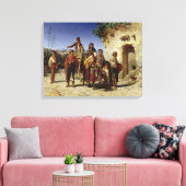Toile Une famille tzigane sur la route, vers 1861 (Insitu(Salon))