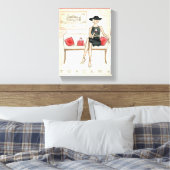 Toile Une Femme Boit Du Vin Rouge (Insitu(Chambre))