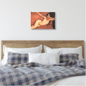 Toile Une Femme D'Amedeo Modigliani Sur Un Canapé (Insitu(Chambre))