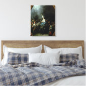 Toile Une femme damnée par l'Inquisition (Insitu(Chambre))