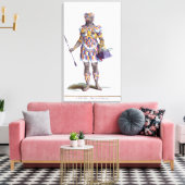 Toile Une femme du Honduras, 1780 (gravure en couleur) (Insitu(Salon))