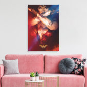 Toile Une Femme Merveilleuse Blocage Avec Des Bracelets (Insitu(Salon))