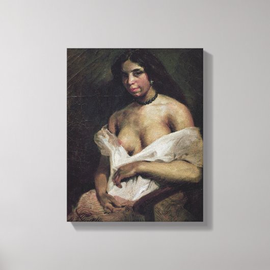 Toile Une femme Mulatto, c.1821-24 (Recto)