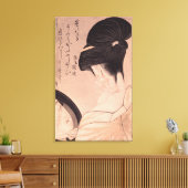 Toile Une femme se maquiller (Insitu(Salon))