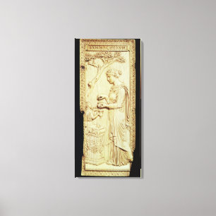 Toile Une feuille du diptyque de Symmachi